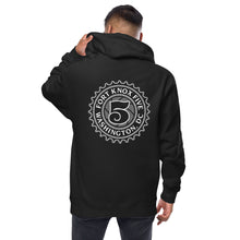 Load image into Gallery viewer, Bottlecap fleece zip up hoodie
